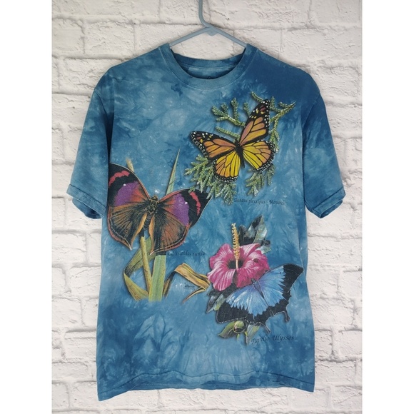 The Mountain Tops - The Mountain 3-D Tee, Vintage 2001, Size Medium